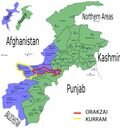 Orakzai-pakistan-map